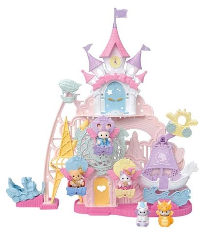  Bộ đồ chơi CO-81 Sylvanian Families Castle Dreamy Amusement Park Happiness Dream 