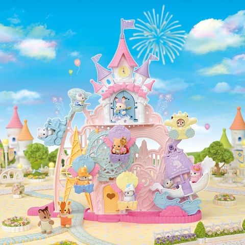  Bộ đồ chơi CO-81 Sylvanian Families Castle Dreamy Amusement Park Happiness Dream 