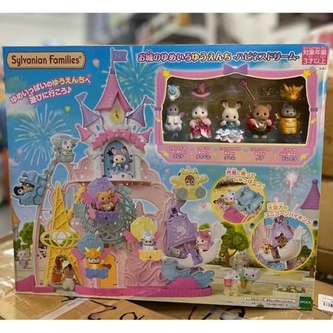  Bộ đồ chơi CO-81 Sylvanian Families Castle Dreamy Amusement Park Happiness Dream 