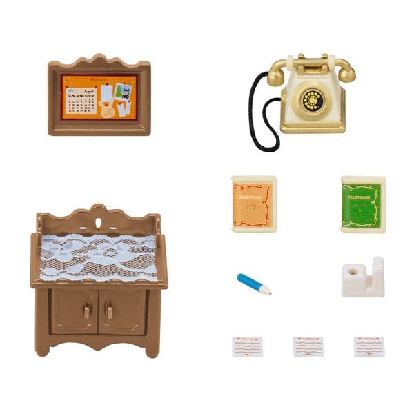 23win11 RETRO TELEPHONE SET Epoch Calico Critters