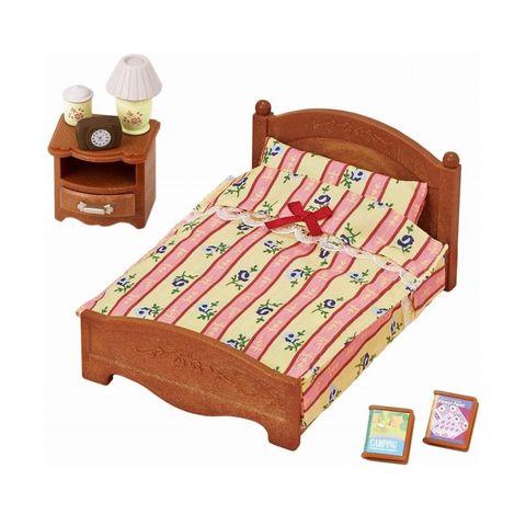  EP-512 Sylvanian Families bedroom semi-double bed over 