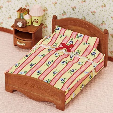  EP-512 Sylvanian Families bedroom semi-double bed over 