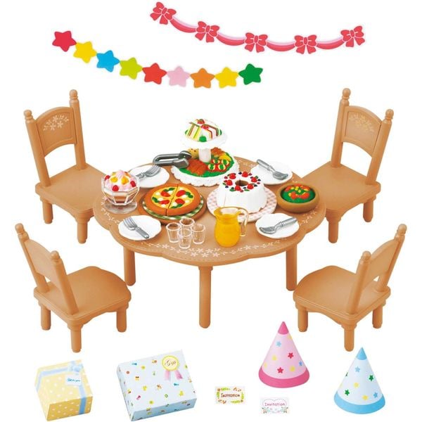 Ka-612 Furniture Home Party Set Sylvanian Family