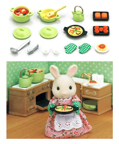  Đồ chơi nấu ăn Epoch Sylvania Family Furniture Cooking Set EP-410 