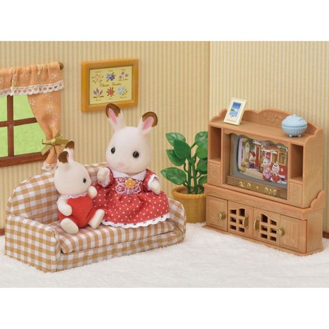  Ka-518 Sylvanian Families Furniture Living Room Sofa Set 