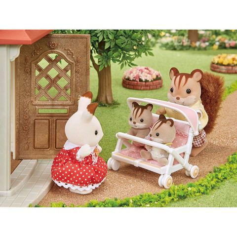  KA-214 Sylvanian Families Double baby buggy 