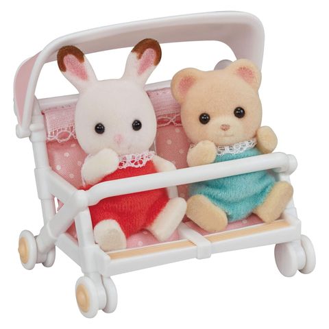  KA-214 Sylvanian Families Double baby buggy 