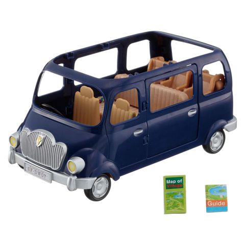  Đồ chơi mô hình ô tô gia đình V-02 Sylvanian Families Driving car Family Wagon 