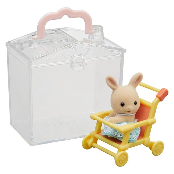 Đồ chơi xe đẩy em bé B-34 Sylvanian Families baby stroller House