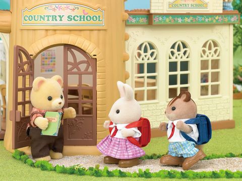  Sylvanian Families S-56 Cùng Vui Đến Trường Kindergarten Fun School Set 