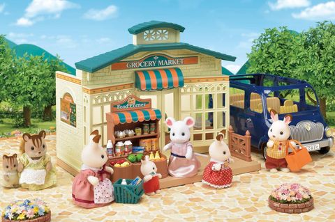  Đồ chơi Mi-86 Sylvanian Families Shops Forest Market 