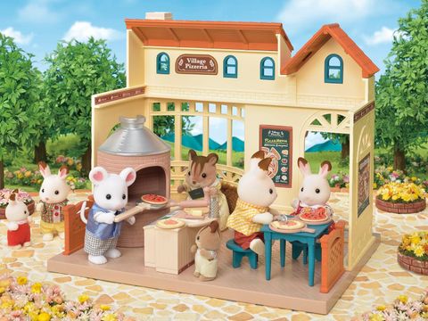  Mi -87 Pizza shop in the forest Sylvanian Family Omiseya 