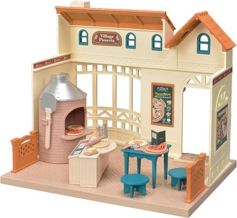  Mi -87 Pizza shop in the forest Sylvanian Family Omiseya 