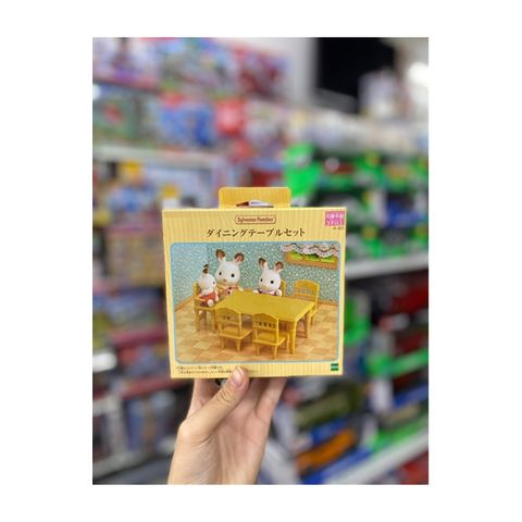  EP-421Sylvanian Families Furniture Dining Table Set Case 