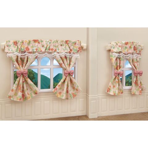  Furniture Lampshade Curtain Set - 627 Sylvanian Families 