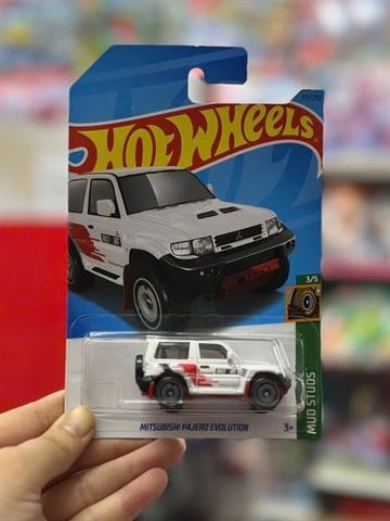  Xe mô hình HNK59 Mattel Hot Wheels Mitsubishi Pajero Evolution 