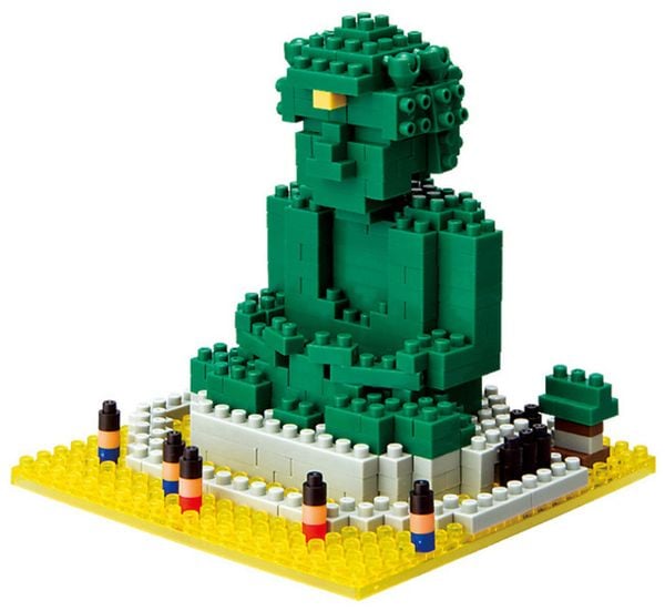 Mô hình Great Buddha of Kamakura xếp hình Nanoblock