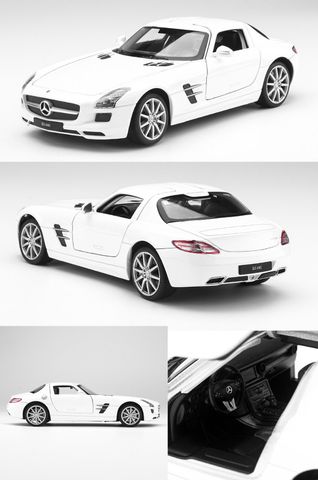  Mô hình xe Mercedes SLS 1:24 Welly-24025W 