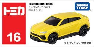  Tomica 16 Lamborghini Urus 