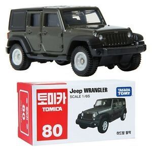  Tomica 80 Jeep Wrangler Scale 1/65 