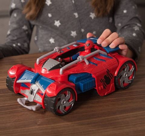  Bộ đồ chơi xe đua người nhện Marvel B9703 Spider Man 