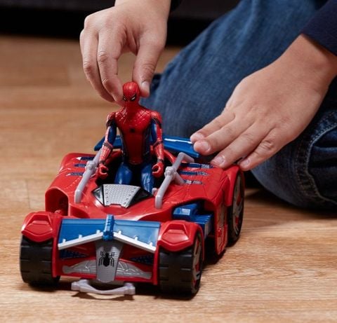  Bộ đồ chơi xe đua người nhện Marvel B9703 Spider Man 