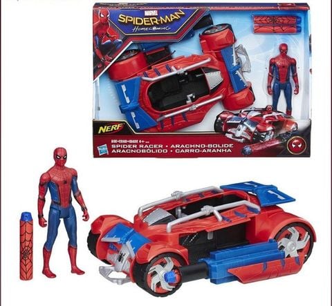  Bộ đồ chơi xe đua người nhện Marvel B9703 Spider Man 