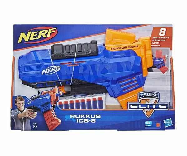 Nerf E2654EU5 N-Strike Elite Rukkus ICS-8 Multi-Colour