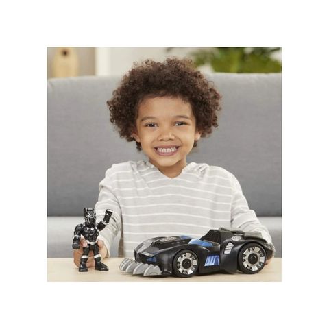  SET MÔ HÌNH VÀ XE BLACK PANTHER ROAD RACER 