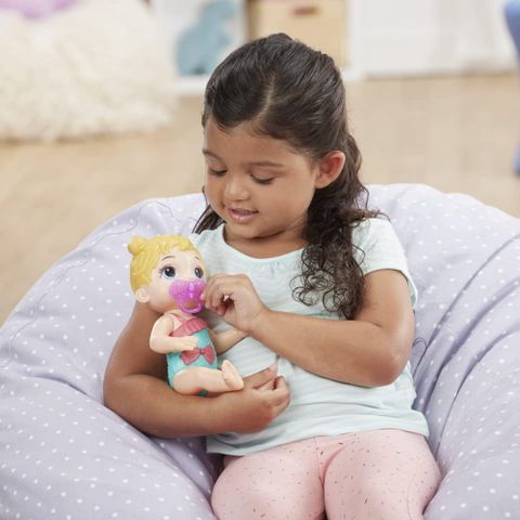  Đồ chơi búp bê Baby Alive Splash N Snuggle Blonde Doll E8721 