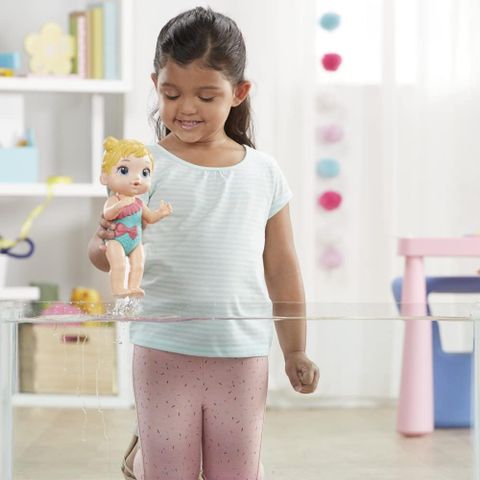  Đồ chơi búp bê Baby Alive Splash N Snuggle Blonde Doll E8721 