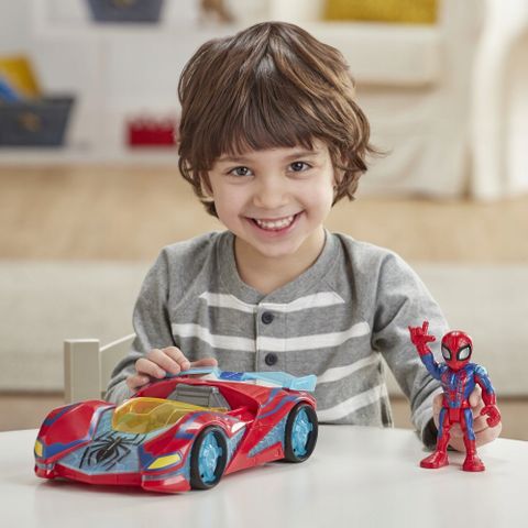  Đồ chơi mô hình xe Marvel Spider-Man Action Figure - E7932ES0 Car 