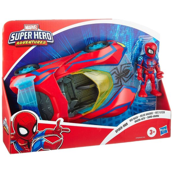 23win08 com mô hình xe Marvel Spider-Man Action Figure - E7932ES0 Car