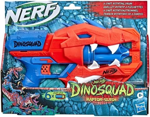  Nerf DinoSquad Raptor-Slash with 6 Bullets 