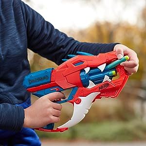  Đồ chơi vận động Nerf DinoSquad Raptor-Slash with 6 Bullets 