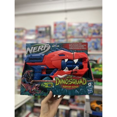  Đồ chơi vận động Nerf DinoSquad Raptor-Slash with 6 Bullets 