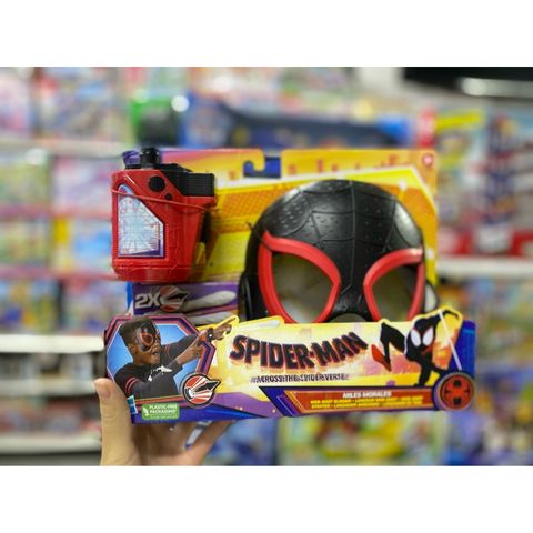  Spider Verse Miles Morales Mask and Blaster 