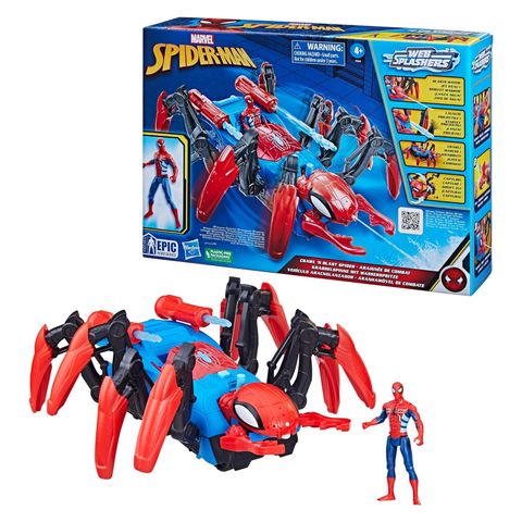  Marvel Spider-Man Crawl 'N Blast Spider Action Figure 