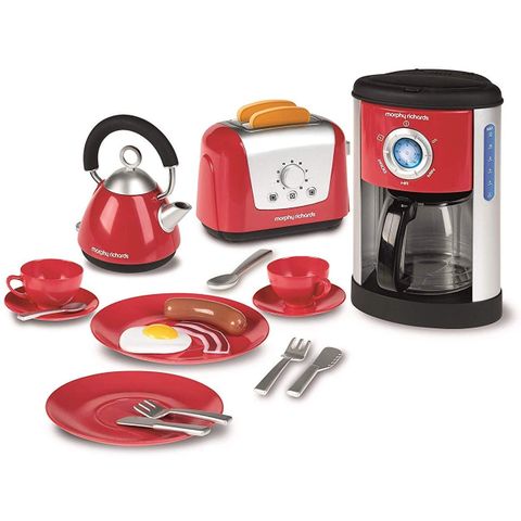  Bộ đồ bếp Casdon 647 Morphy Richards Kitchen Set màu đỏ 