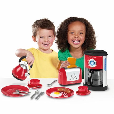  Bộ đồ bếp Casdon 647 Morphy Richards Kitchen Set màu đỏ 