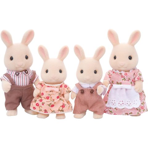  Sylvanina Families EP-4108 Gia đình Thỏ Sữa Milk Rabbit Family 