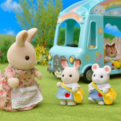  Sylvanina Families EP-4108 Gia đình Thỏ Sữa Milk Rabbit Family 