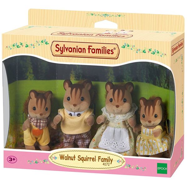 23win11 4172 Gia đình Sóc Walnut Squirrel Family