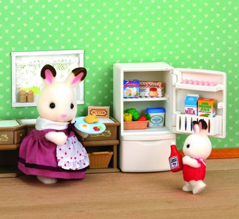  Set Tủ Lạnh Sylvanian Families EP-5021 Refrigerator Set 