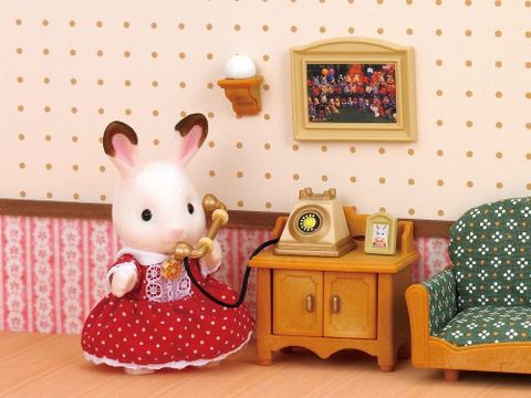  Phòng Khách Sang Trọng Sylvanian Families EP-5037 Deluxe Living Room Set 