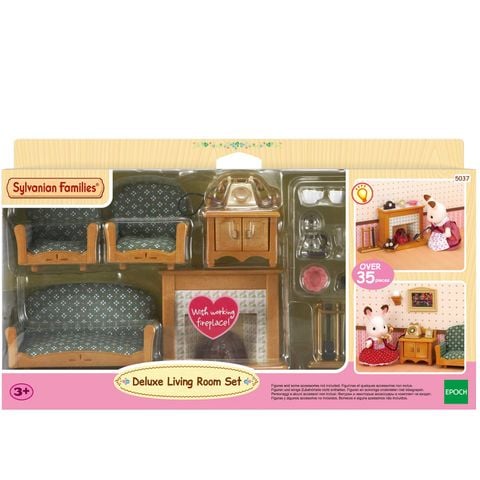  Phòng Khách Sang Trọng Sylvanian Families EP-5037 Deluxe Living Room Set 