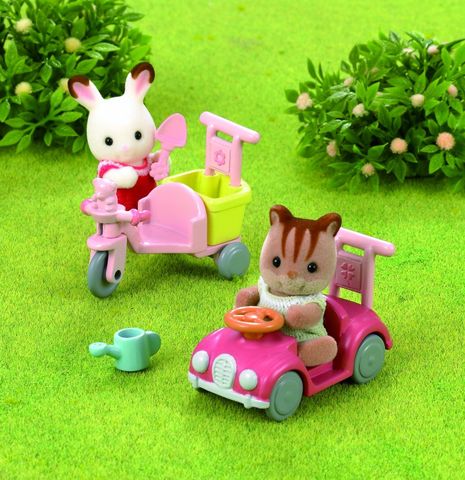  Sylvanian Families EP-5040 Đạp Xe và Chơi Babies Ride And Play 