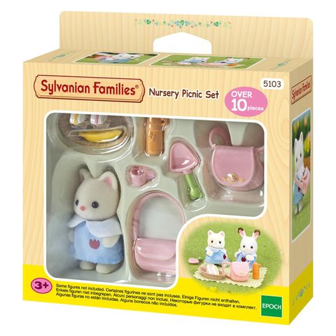  Đồ chơi búp bê thỏ Sylvanian Families Nursery Picnic Set 