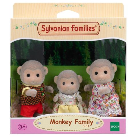  Đồ chơi Sylvanian Families EP-5214 Gia Đình Nhà Khỉ Monkey Family 