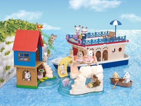  EP-5229 Sylvanian Families Secret Island Playhouse 